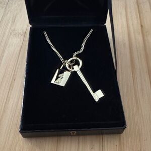 Victoria's Secret Gold Key Necklace